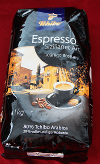 Tchibo Kaffee Espresso Sizilianer Art