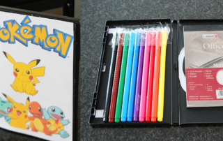Pokemon Art Case basteln aus alter DVD-Hülle