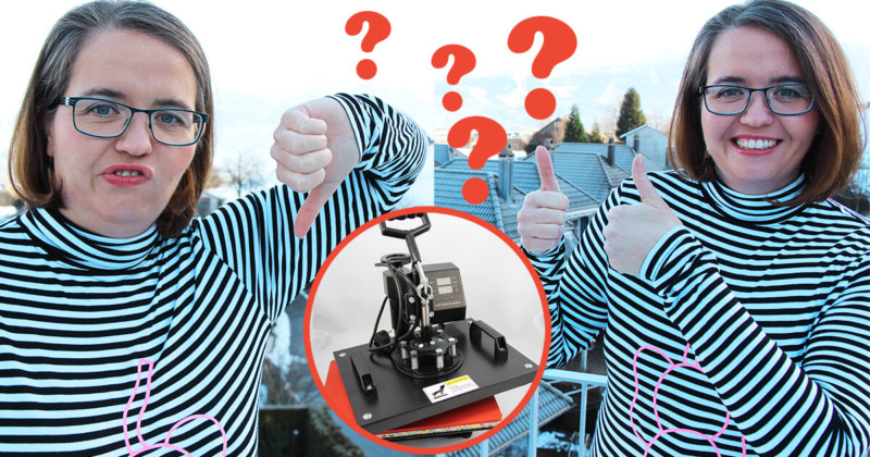 Transferpresse Ridgeyard 8 in 1 Hitze Presse Top oder Flop