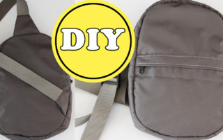 Sling Bag DIY nur Rucksack