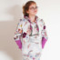 Kinder Hoodie Hedwig Schnittmuster Tragebild frontal mit Panel
