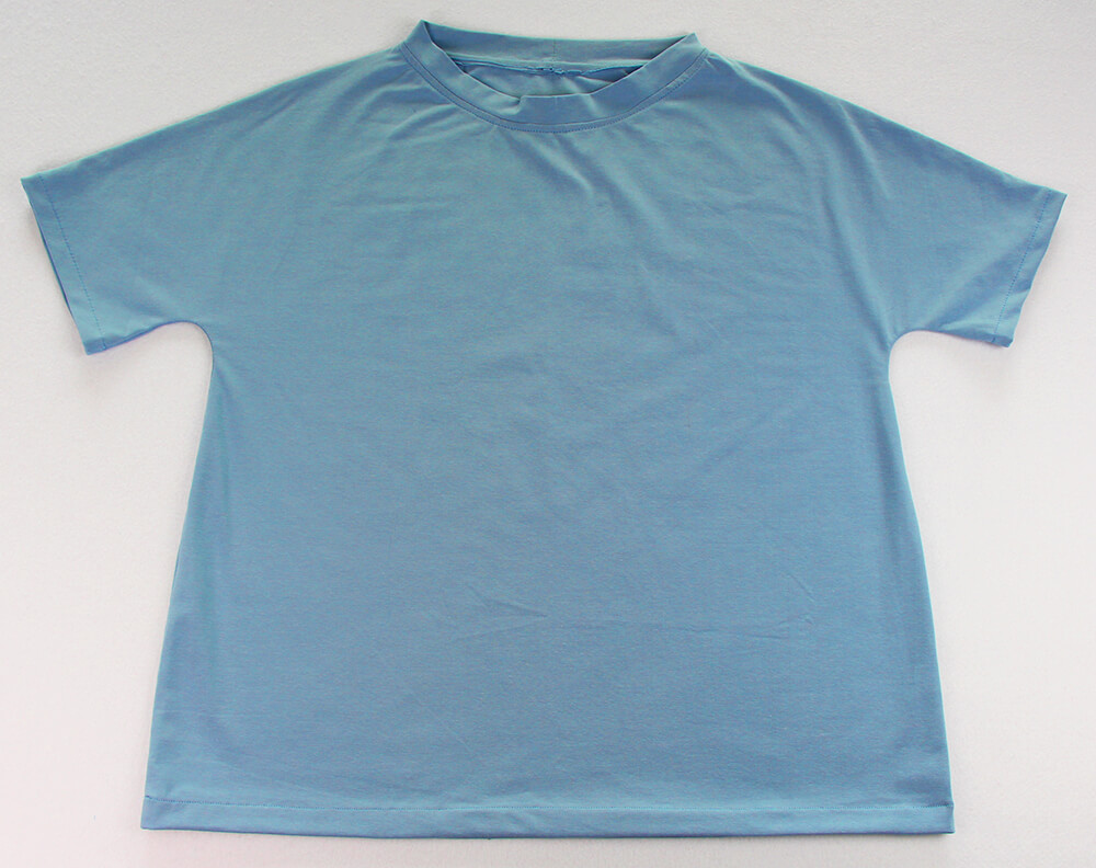 Einfaches T-Shirt nähen für Anfänger - 19 fertiges T-Shirt