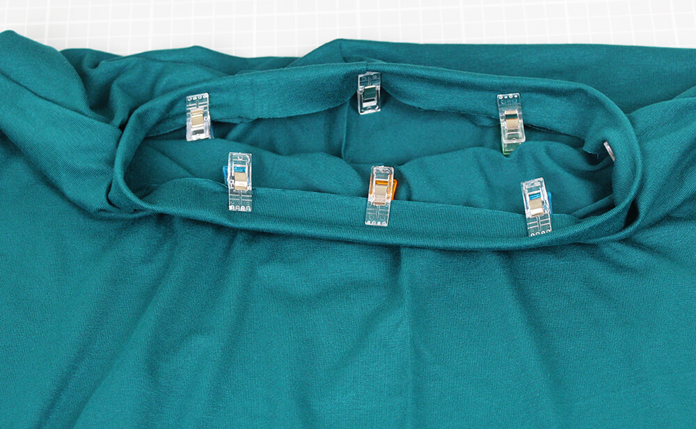 Einfaches Kleid nähen für Anfänger - 06 Halsausschnitt