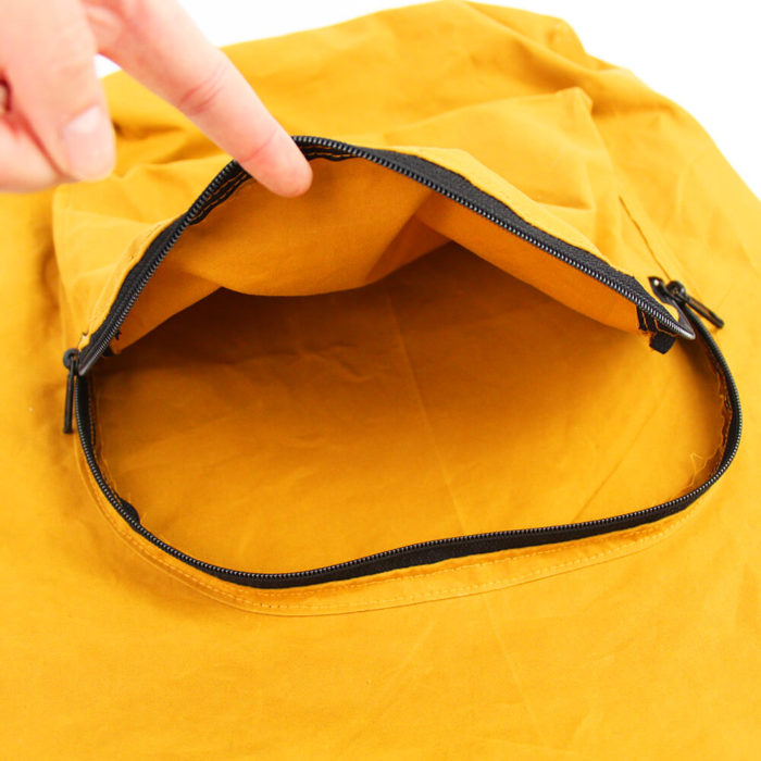 Tasche Emden Schnittmuster - Tasche mit Reißverschluss und Innentaschen Aussentasche mit Reissverschluss