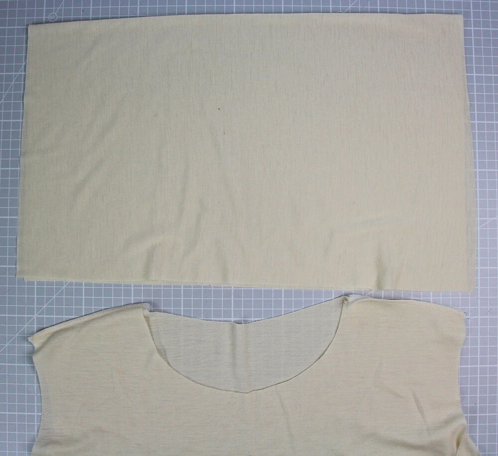 Shirt Emilia nähen - 01 Schnittteile