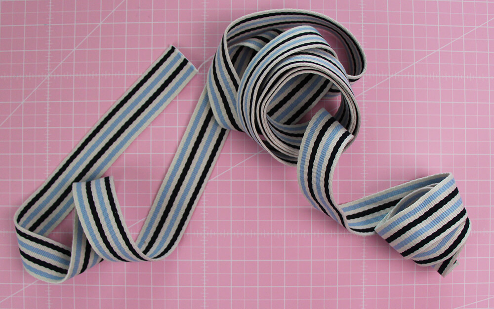 Tasche für die Nähmaschine nähen - Nähmaschinen-Tasche Köln - 05 Gurtband