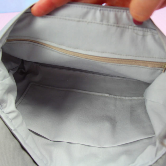 Schnittmuster Handtasche Valencia Innentasche ohne Reissverschluss