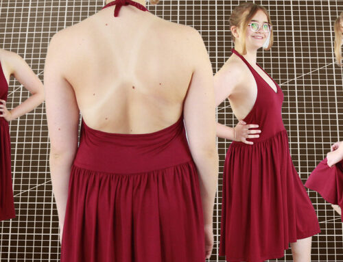 Entdecke Dein neues Lieblingskleid 💄 DIY Cocktailkleid aus Jersey 👗 So geht’s!