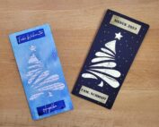 Weihnachtskarte basteln mit dem Plotter - beide Karten