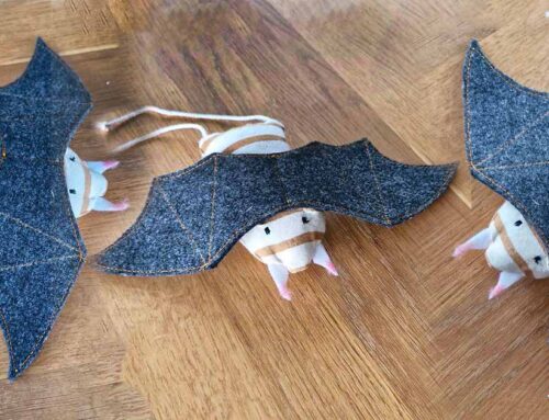 Du glaubst nicht, was aus meinen Stoffresten geworden ist… 🧵🎃