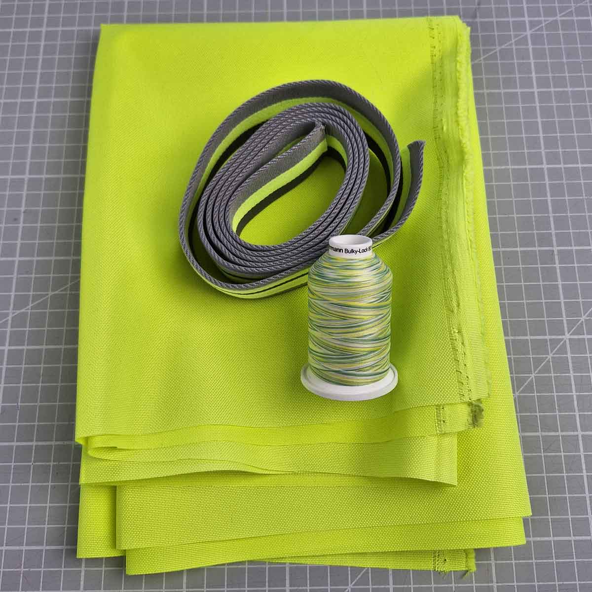 Regenschirmhülle nähen - 01 Material