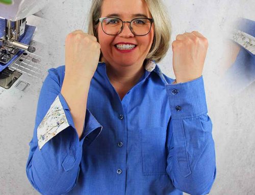 Hemdbluse Linnea nähen ✂️ Klassische Bluse mit Kragen, Manschetten & Videoanleitung